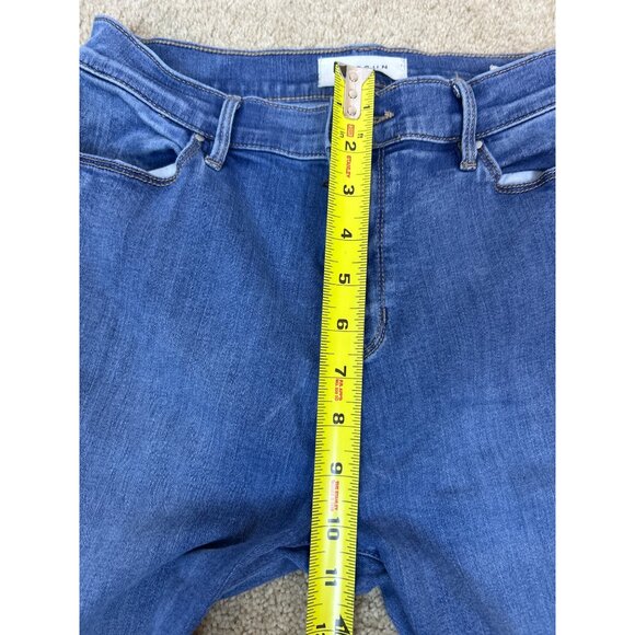 Pacsun Women's Y2K Perfect Fit Ankle Jegging Jeans Blue Side Lace Up Denim 28 - Picture 9 of 12